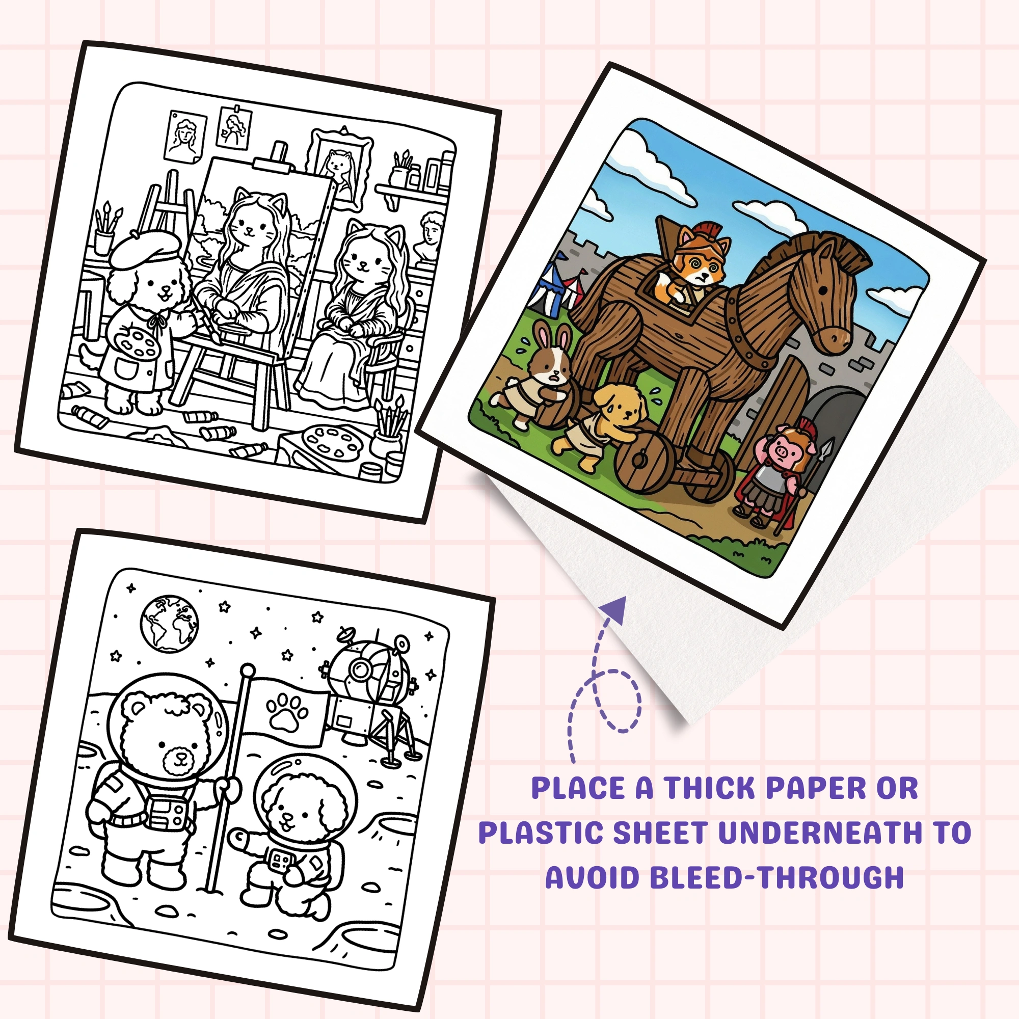 Cozy Moments Eras, 70 Cute Coloring Pages for Teens and Adults (Printable Instant Digital Download PDF) - Image 4