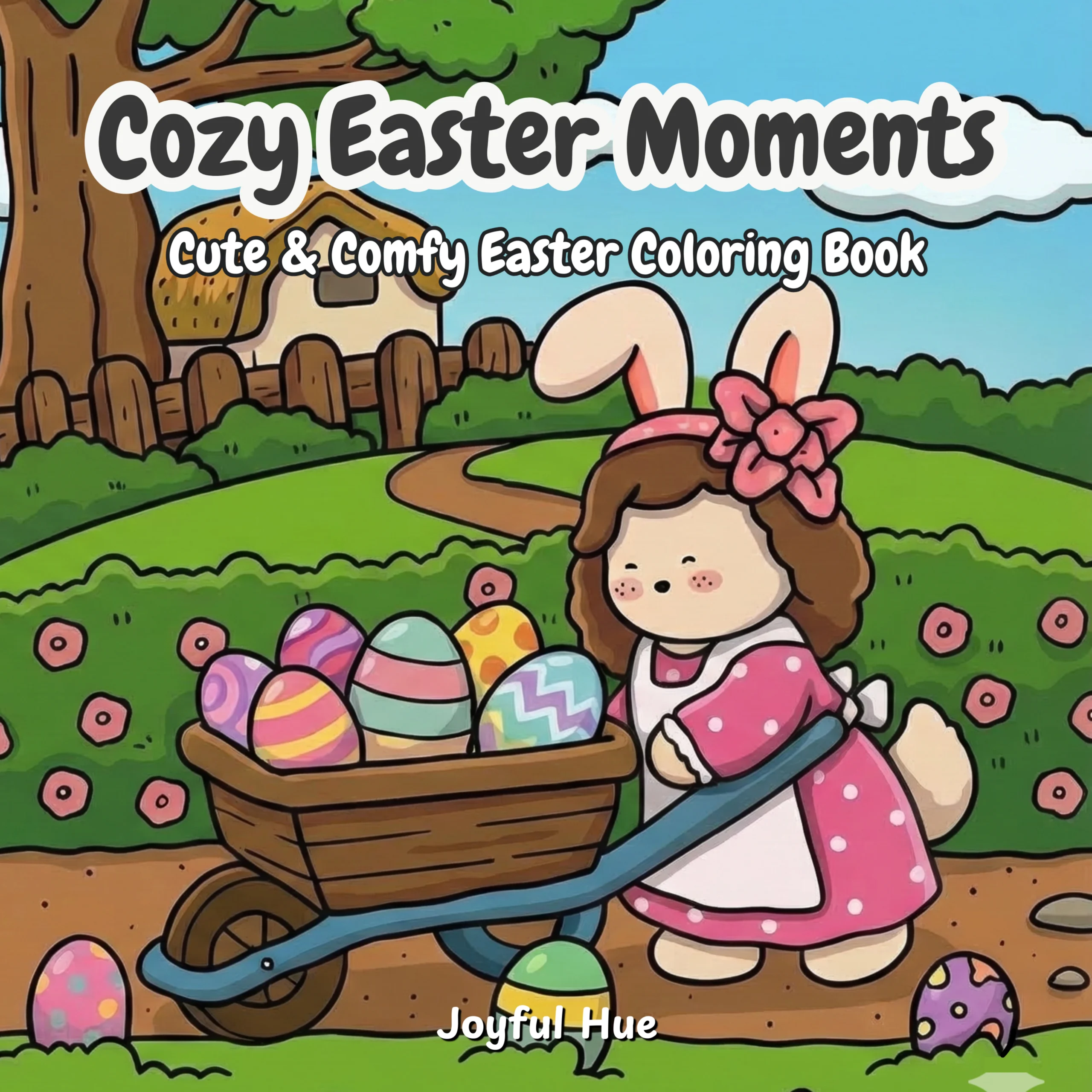 Cozy Easter Moments Coloring book