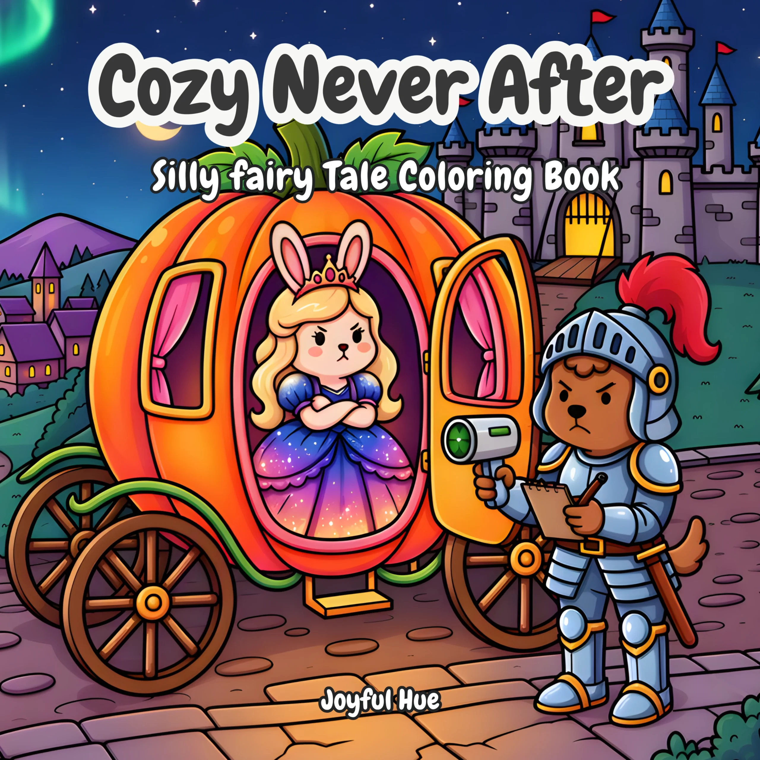 Cozy Never After: Silly Fairy Tale Coloring Book